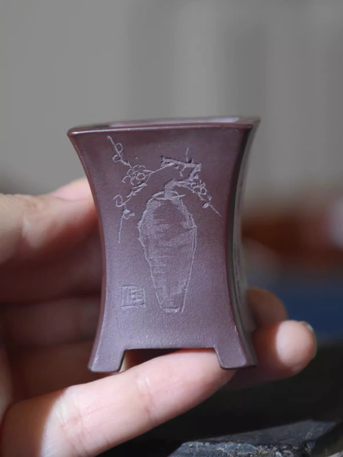Tagine Clay Pot - وعاء بونساي سيراميك ، مزهرية منحوتة