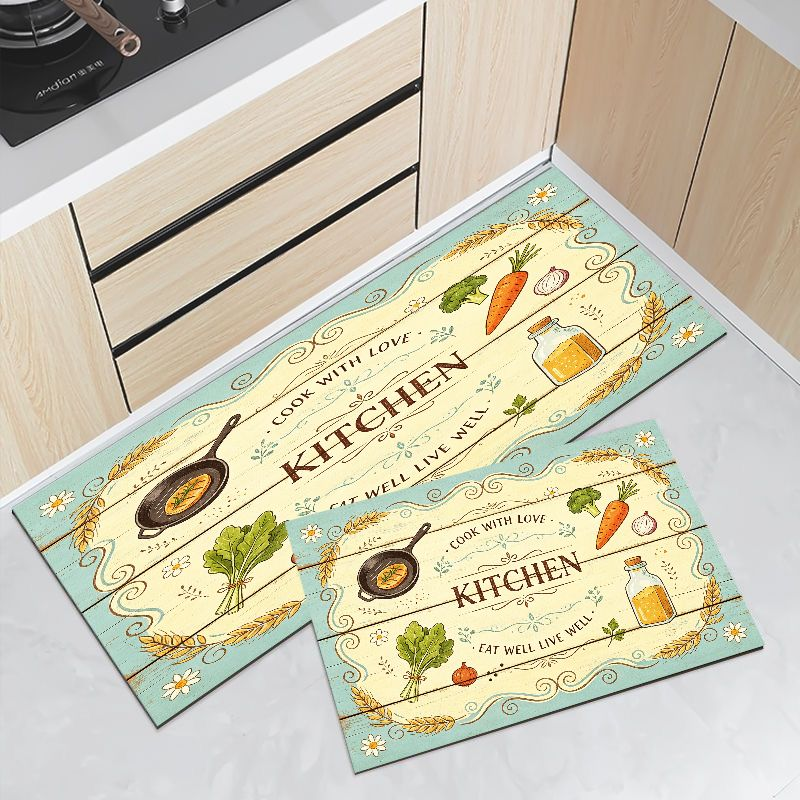 طقم سجاد مطبخ VIKAMA بتصميم قب - مراجعة Home Cooking Made Easy وسعره