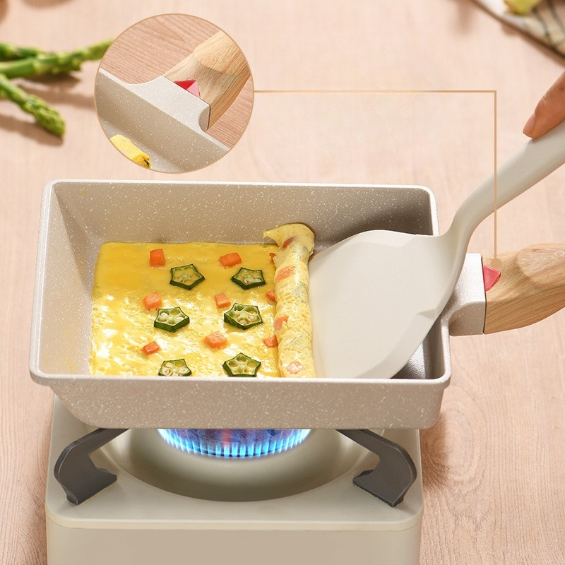 مقلاة مربعة غير لاصقة من تاماغ - مراجعة Home Cooking Egg Roll وسعره